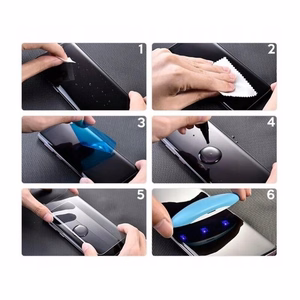 Закалённое стекло Nano Optics 5D UV Glue Samsung G975 S10 Plus изогнутое прозрачный