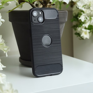 Simple juodas dėklas for iPhone 17 Pro 6,3"