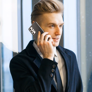 Dux Ducis Fino чехол из нейлонового материала Samsung Galaxy A73 чёрный