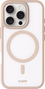 Laut Huex Protect Dėklas with MagSafe iPhone 16 Pro Max - Skaidrus Beige