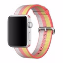 Dirželis APPLE WOVEN NYLON APPLE WATCH MPW72ZM/A 42MM / 44MM / 45MM / 49MM raudonas ORIGINALI PAKUOTĖ