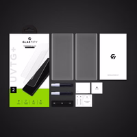 Grūdintas stiklas GLASTIFY UVTG+ 2-PACK GALAXY S23 ULTRA SKAIDRUS