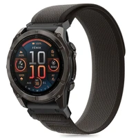 Tech-Protect nailoninis dirželis Garmin Fenix 5X / 5X PLUS / 6X / 6X Pro / 7X / 8 (51MM) - juodas