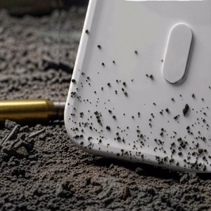 "3mk Smoke MagCase" dėklas "iPhone Air" - baltas permatomas