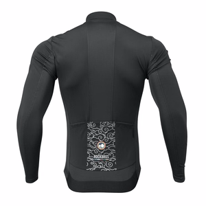 Rockbros TLWT001 ROAD TO SKY windproof insulated cycling jersey L - black