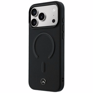 Mercedes 3D MagSafe odinis dėklas, skirtas iPhone 18 Pro Max / 17 Pro Max, juodas