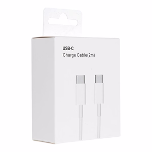 Kabelis (m) Type C į Type C PD QC3.0 3A 30W HD26 BOX 2 m baltas