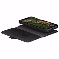 Dėklas dbramante 1928 New York 2w1 Wallet iPhone 14 Pro juodas