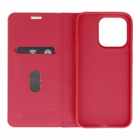 Wonder rėmelio dėklas Iphone 15 Pro raudonas