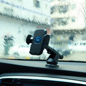 Automobilinis universalus telefono laikiklis Joyroom (JR-ZS259) tvirtinamas ant prietaisų skydelio, juodas