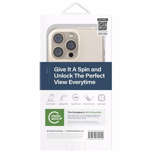 Uniq Swivix 360 Rotating Kickstand dėklas telefonui iPhone 16 Pro Max - auksinis