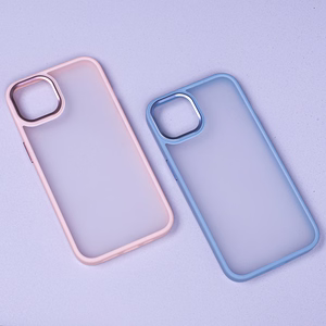Satino matinė dėklas telefonui Samsung Galaxy S24 Plus mėlyna