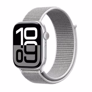 Crong Nylon sportinis Apple Watch dirželis, 38/40/41/42 mm, sidabriškai pilka