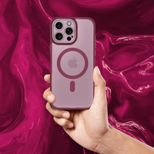 Su MagSafe suderinamas dėklas Variete Mag Cover Xiaomi Redmi 17 4G / 5G, violetinis
