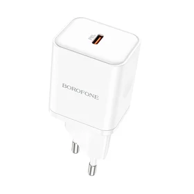 Įkroviklis Borofone BN6 20W USB-C baltas