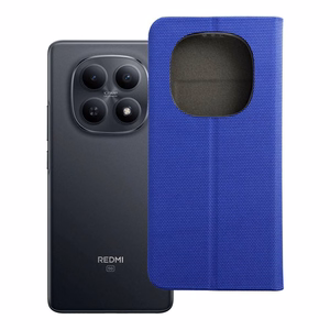 SENSITIVE knygutės dėklas XIAOMI Redmi Note 15 5G mėlynas