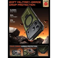 Dėklas telefonui Supcase UB Grip Mag MagSafe iPhone 17 Pro Max - žalias