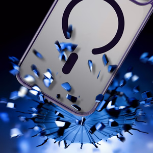 3mk Frosty MagCase dėklas iPhone 17 Pro Max – violetinis