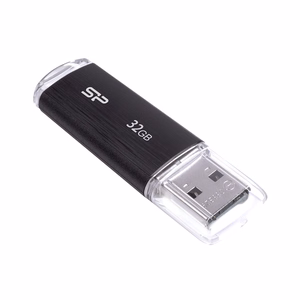 Silicon Power Ultima U02 USB atmintukas 32 GB USB A tipo 2.0 Juoda