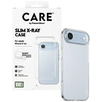 CARE by PanzerGlass Madingas X-Ray Minkštas Pagrindinis dėklas telefonui iPhone Air - Skaidrus