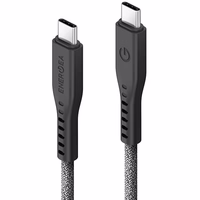 ENERGEA Laidas Flow USB-C - USB-C1.5m juodas/black 240W 5A PD Fast Charge