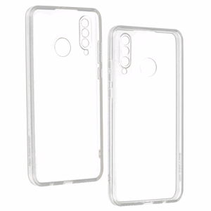 Itin plonas 1mm dėklas telefonui Huawei P30 Lite permatomas