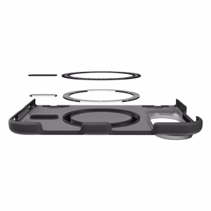 Spigen Ultra Hybrid Pro MagSafe  iPhone Duo dėklas, juodas