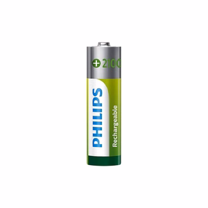 PHILIPS Įkraunama baterija AA NiMH 2100mAh 4 vnt. rinkinys