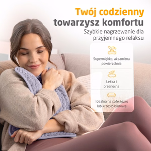 Medisana HP 518 šildymo pagalvėlė, švelnios alyvinės spalvos