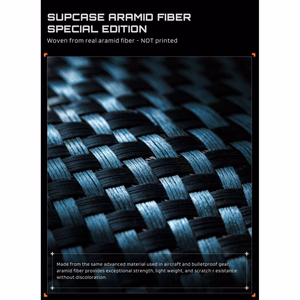 Комплект Supcase UB Aero MagSafe из 2 предметов: чехол и защитное стекло с фильтром конфиденциальности для Samsung Galaxy Z Fold 8 Ultra — тёмно-синий