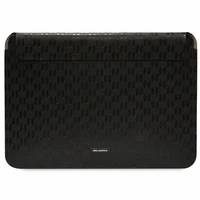 Karl Lagerfeld Saffiano Plaque dėklas 14" nešiojamam kompiuteriui - juodas