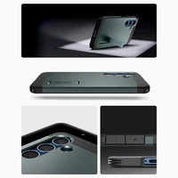 Spigen Tough Armor MagSafe Dėklas telefonui Samsung Galaxy S25+ - žalias