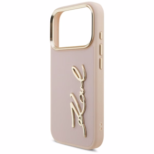 Karl Lagerfeld Karl Script Logo чехол iPhone 17 Pro - розовый