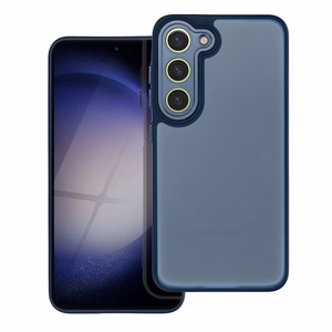 VARIETE dėklas telefonui SAMSUNG S23 tamsiai mėlynas