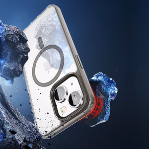 Dux Ducis Clin2 dėklas iPhone 14 Plus magnetinis MagSafe dėklas pilkas