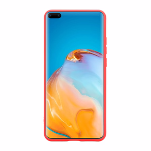 Crong Color Cover dėklas, skirtas Huawei P40, raudonas