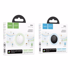 Hoco E93A sekiklis suderinamas su Google Find My Device baltas