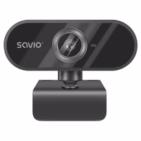Savio CAK-04 internetinė kamera 720 MP 1280 x 720 pikseliai USB Juoda