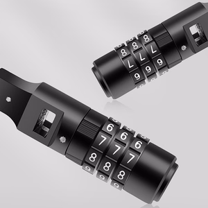 Rockbros 3240001001 0.5 m kodinė dviračio spyna - juoda