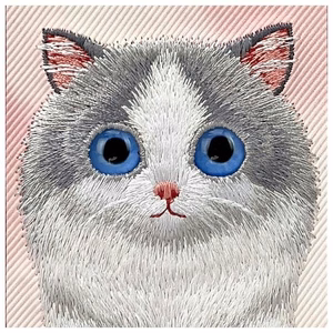 Nimmy Big Eyed Pet 2.0 katės dėklas iPhone 16 Pro - rožinis