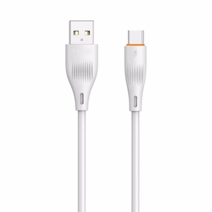 T-PHOX laidas X-Lite Type-C, baltas, 1M 3A