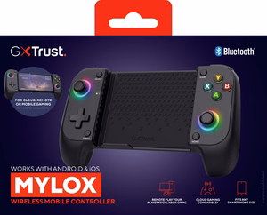 Trust GXT 735 Mylox juodas Bluetooth žaidimų pultelis analoginis / skaitmeninis Android, iOS
