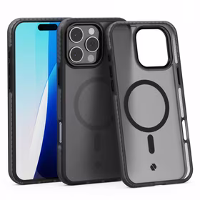 Spacecase Dėklas Hybrid Fusion Mag iPhone 16 Pro Max juodas