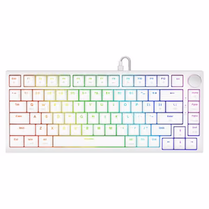 Savio ASTRAL WHITE JADE клавиатура игровая USB QWERTY US International