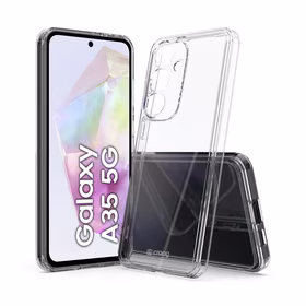 Crong Crystal Shield Cover - Samsung Galaxy A35 5G dėklas (skaidrus)