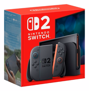 Nintendo Switch 2 nešiojama žaidimų konsolė 20.1 cm (7.9") 256 GB jutiklinis ekranas Wi-Fi juodas