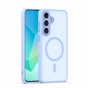 Mag Matt dėklas Samsung Galaxy S26 Plus šviesiai mėlynas kameros apsauga