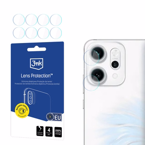 3mk Apsauginis stiklas objektyvui Hybrid Glass Oppo Reno 14 Pro kamerai