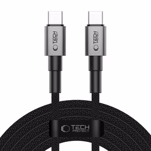 Кабель Tech-Protect UltraBoost DNA USB-C PD100W 5A 300 см - серый