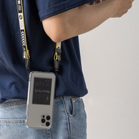 Ringke Fusion Design dėklas su TPU buferiu iPhone 12 Pro Max rožinis-žalias (GNAP0028)